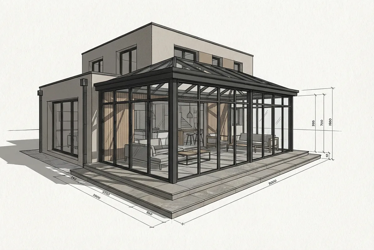 pose de veranda Seine et Marne